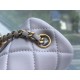 Chanel CF Metal Ball Square胖子 Light Purple  