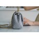 Chanel CF Metal Ball Square胖子 Light Grey  