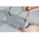 Chanel CF Metal Ball Square胖子 Light Grey  