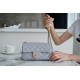 Chanel CF Metal Ball Mini Light Grey