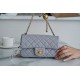 Chanel CF Metal Ball Mini Light Grey