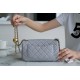 Chanel CF Metal Ball Mini Light Grey