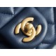 Chanel CF Metal Ball Mini Dark Blue  