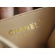 Chanel 22C CF Mini Metal Ball Apricot  