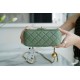 Chanel 22C CF Mini Metal Ball Matcha Green  