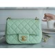 Chanel 22C CF Mini Metal Ball Apple Green  