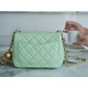 Chanel 22C CF Mini Metal Ball Apple Green  