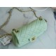 Chanel 22C CF Mini Metal Ball Apple Green  