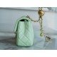 Chanel 22C CF Mini Metal Ball Apple Green  