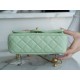 Chanel 22C CF Mini Metal Ball Apple Green  