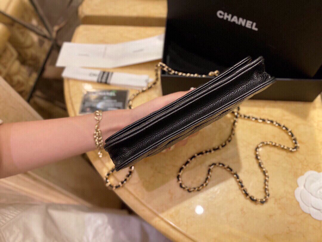 Chanel Entry-Level Classic Fortune Bag Black/Gold