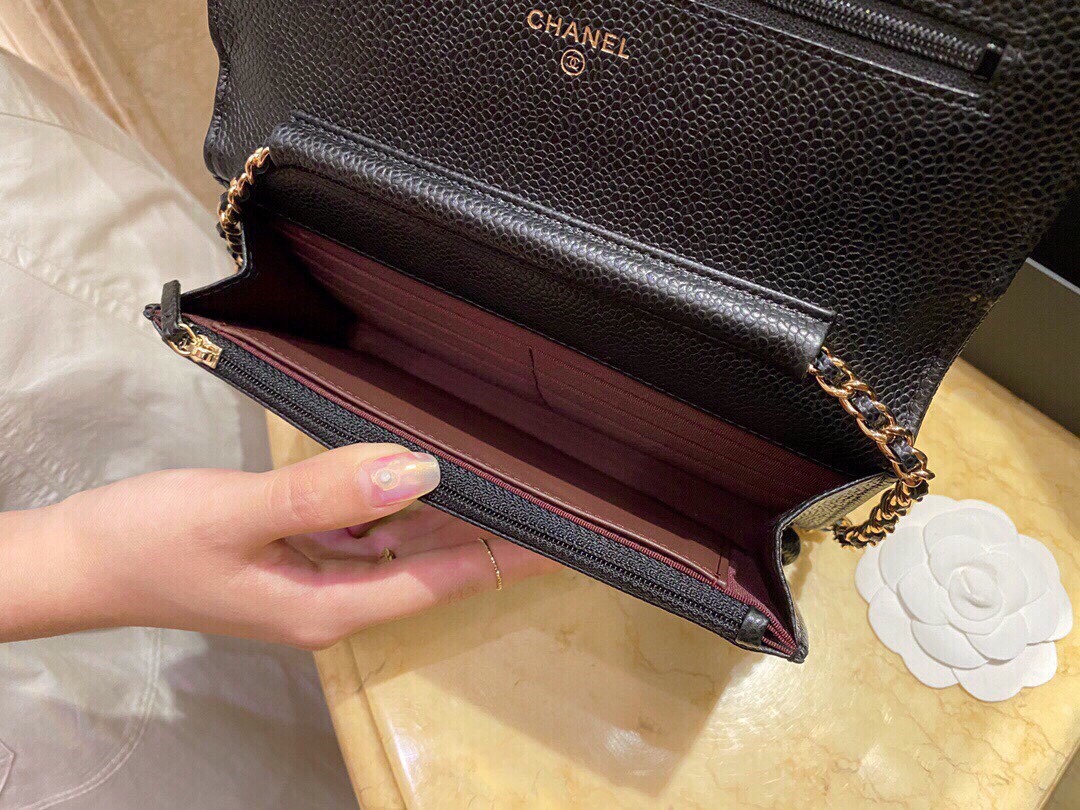 Chanel Entry-Level Classic Fortune Bag Black/Gold