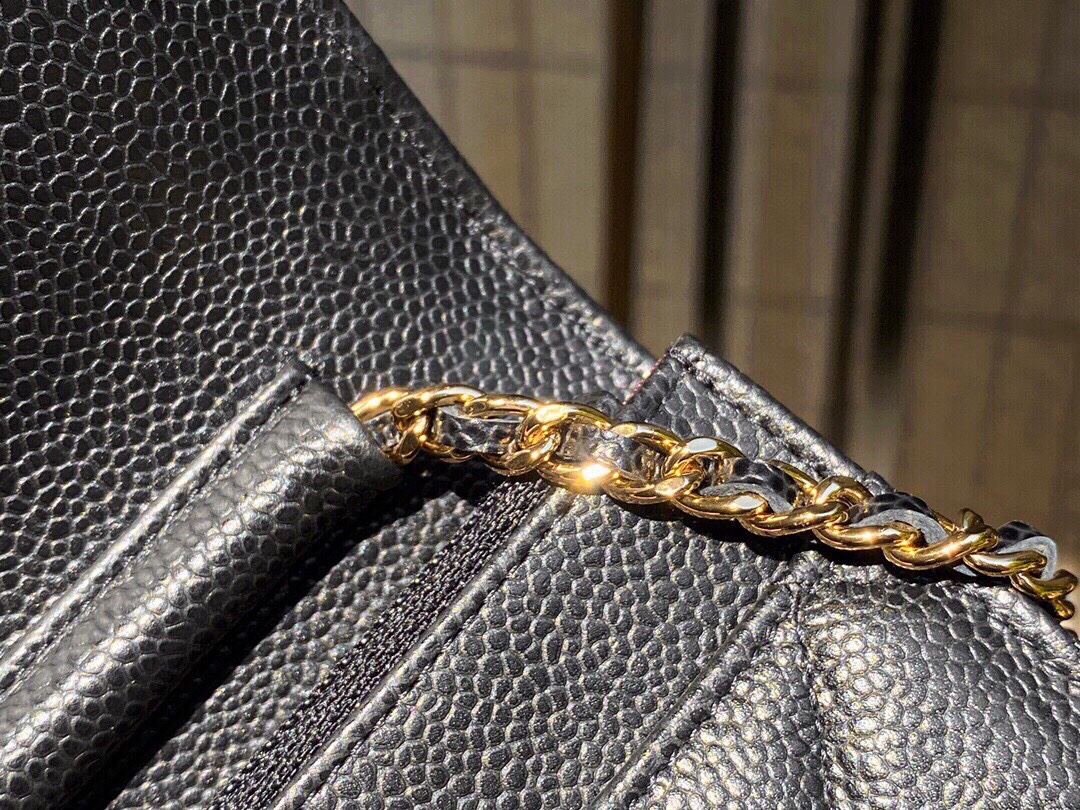 Chanel Entry-Level Classic Fortune Bag Black/Gold