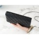 Chanel Fortune Bag Black/Steel Caviar Leather  