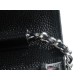 Chanel Fortune Bag Black/Steel Caviar Leather  