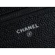 Chanel Fortune Bag Black/Steel Caviar Leather  