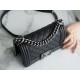 Chanel Leboy Large Ball Pattern Black/Silver Small Caviar Leather  