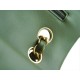 CF Classic Flap Medium Classic Green Lambskin  