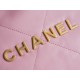 CHANEL 22P 22 Bag Medium Sakura Pink  