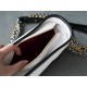 Chanel Gabrielle Classic Flap Black/White Small Calfskin  