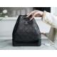 Chanel Gabrielle Backpack Black Large Calfskin  