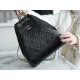 Chanel Gabrielle Backpack Black Large Calfskin  