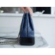 Chanel Gabrielle Backpack Blue/Black Calfskin  