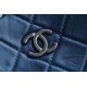 Chanel Gabrielle Backpack Blue/Black Calfskin  