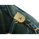 CHANEL 22K Postman Tofu Bag Olive Green Fine Grain Leather  