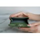 Classic Flap Card Holder Matcha Green Lambskin