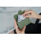 Classic Flap Card Holder Matcha Green Lambskin