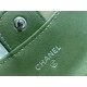 Classic Flap Card Holder Matcha Green Lambskin