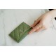 Classic Flap Card Holder Matcha Green Lambskin  