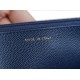 Chanel Wallet (Magnetic Closure) Deep Blue Caviar Leather  