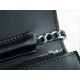 CHANEL Entry-Level Classic WOC (Magnetic Closure) Black Silver Lambskin  