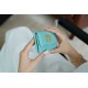 19 Series Card Holder Tiffany Blue Goat Leather  