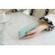 19 Series Card Holder Tiffany Blue Lambskin  