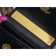 CHANEL 22B Enamel Handle Chain Bag Small Black  