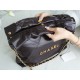 CHANEL 22P Handbag Chocolate Small  