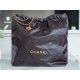 CHANEL 22P Spring/Summer New 22 Handbag Chocolate Large  