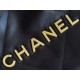 CHANEL 22P Spring/Summer New 22 Handbag Chocolate Large  