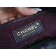 CHANEL 22P Spring/Summer New 22 Handbag Chocolate Large  