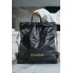 CHANEL 22P Spring/Summer New 22P Backpack Glossy Calfskin  