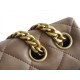 CHANEL 22K New Adjustable Flap Bag Milk Tea Almond Small  