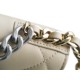 CHANEL 19 WOC 22C Almond Color Silver Hardware  