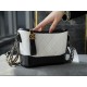 Chanel Gabrielle Classic Wander Bag Black & White Small Calfskin  