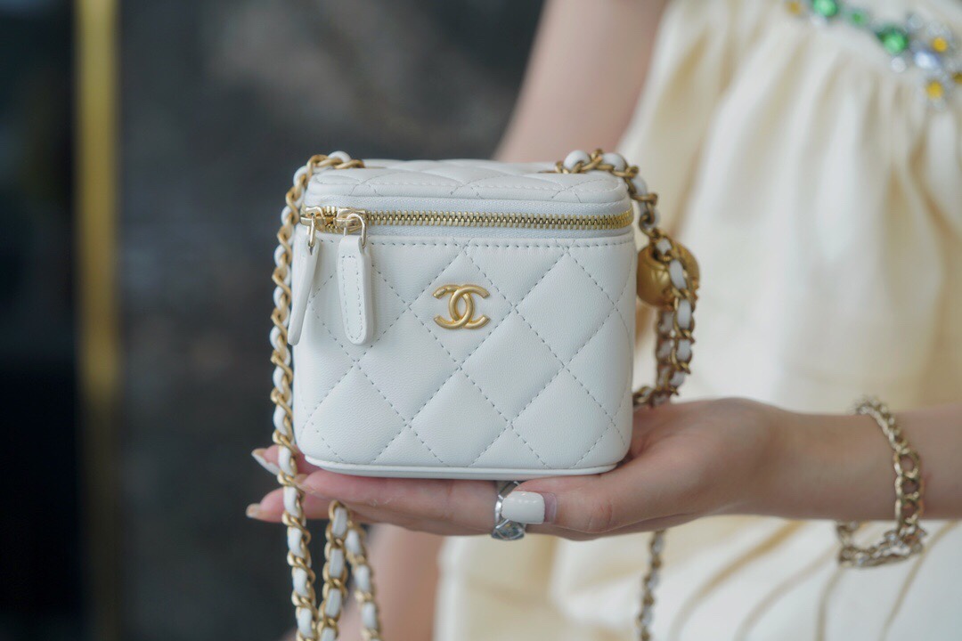 Chanel Metal Ball Series Mini Box Bag  