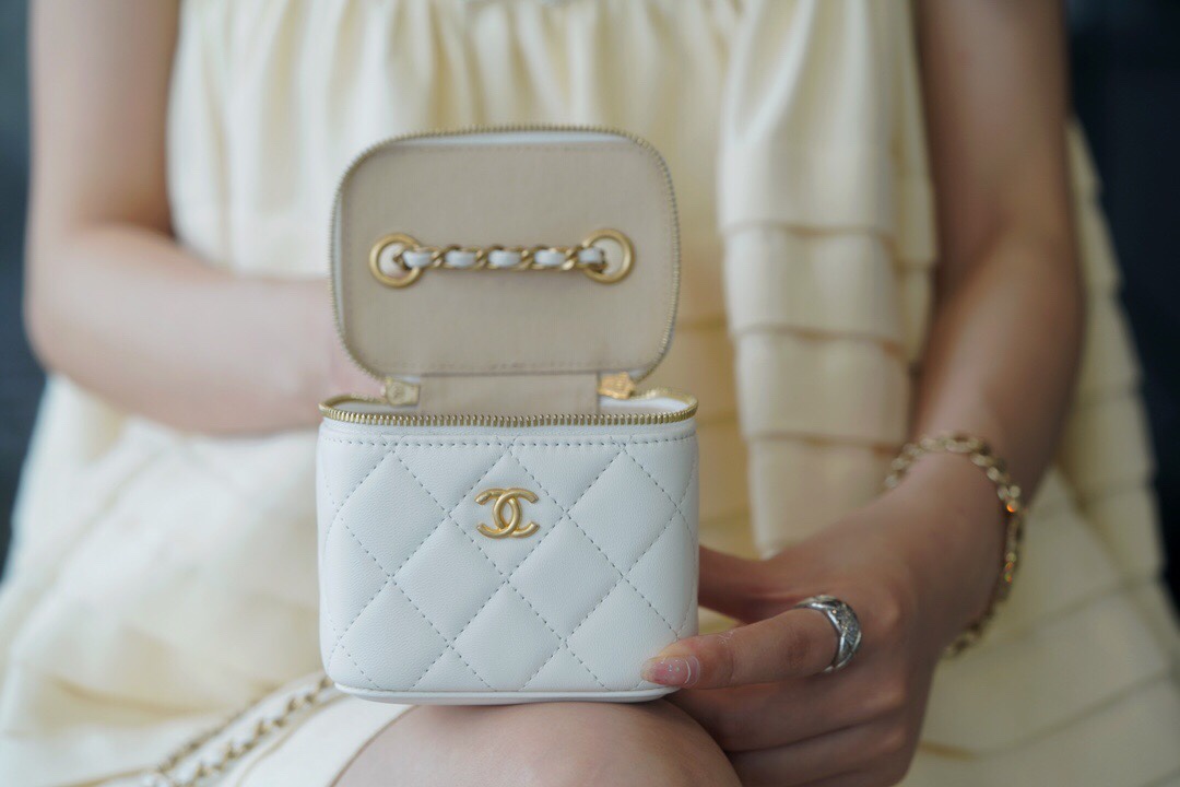 Chanel Metal Ball Series Mini Box Bag  