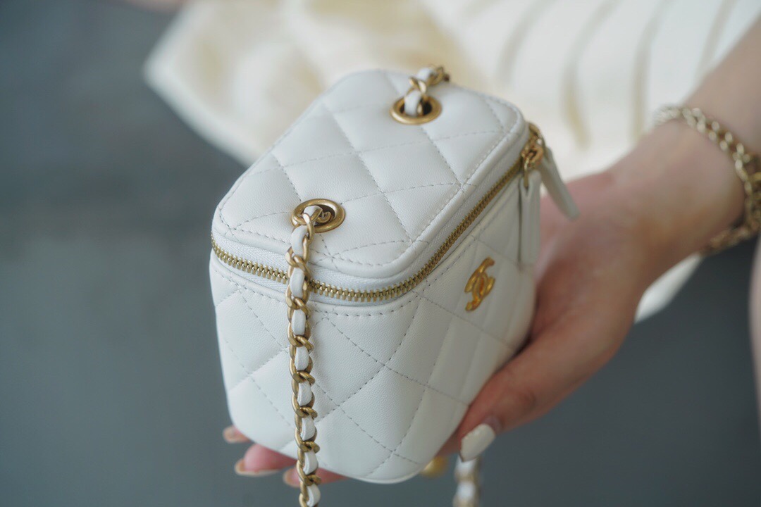 Chanel Metal Ball Series Mini Box Bag  