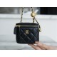 Chanel Metal Ball Series Mini Box Bag Black